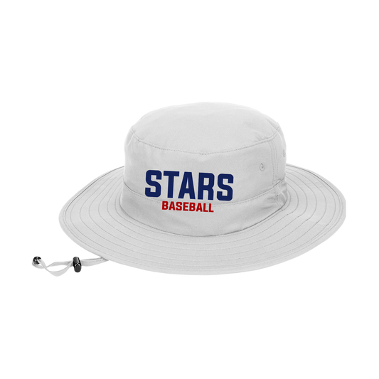 Embroidered Wide Brim Boonie Hat