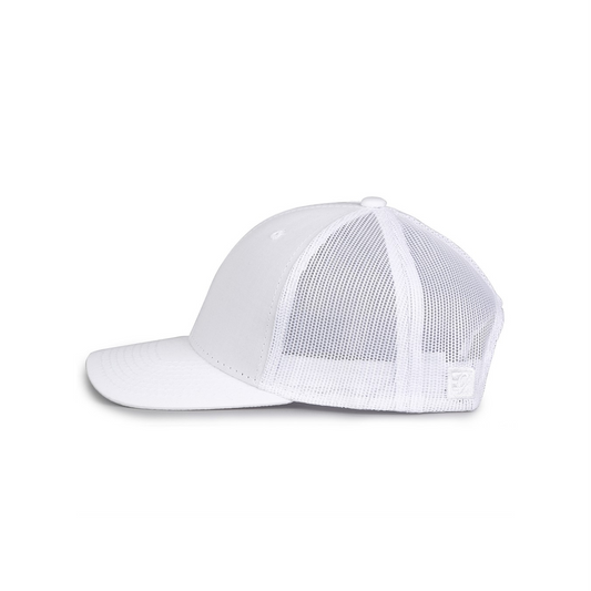 GCA White Trucker Hat