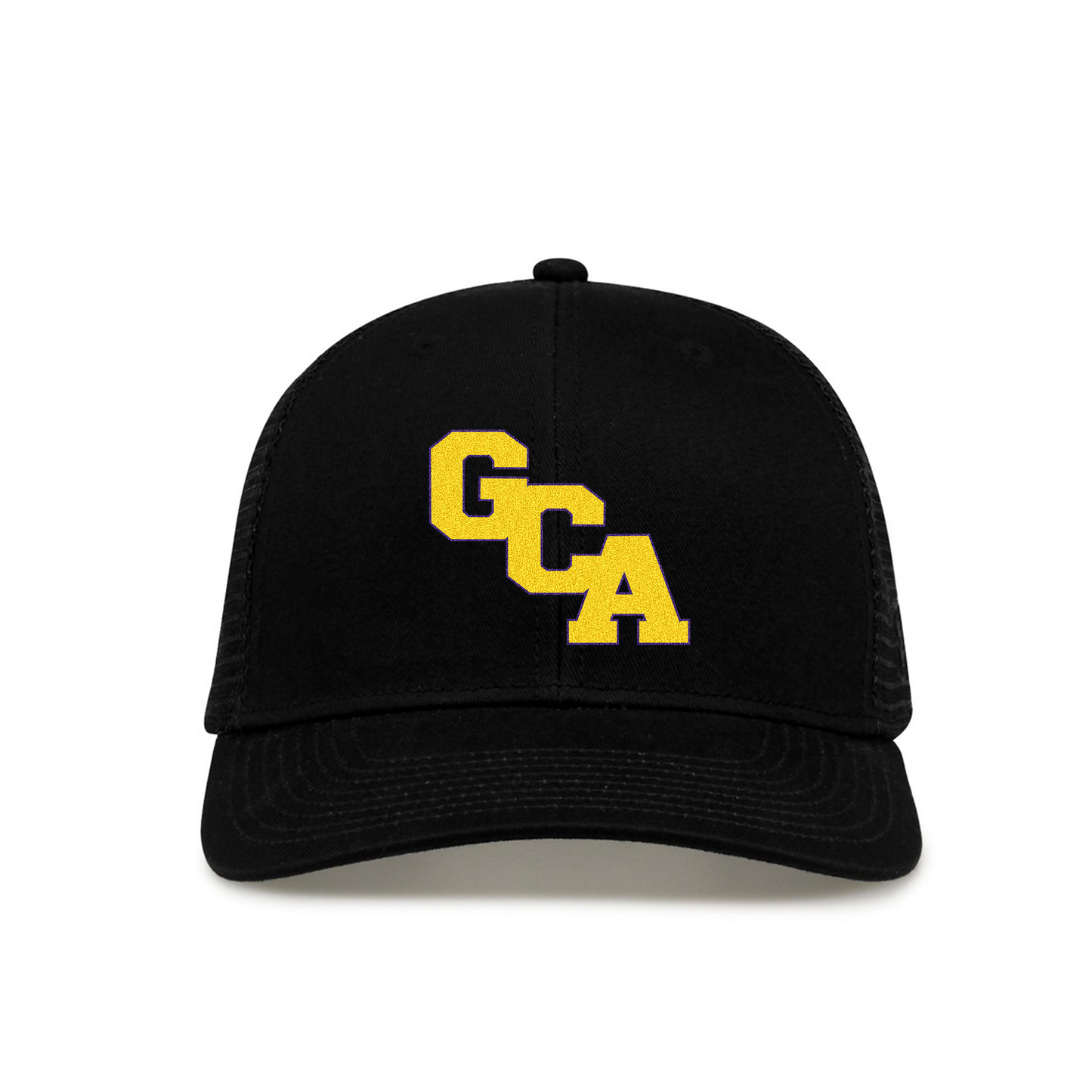 GCA Black Trucker Hat