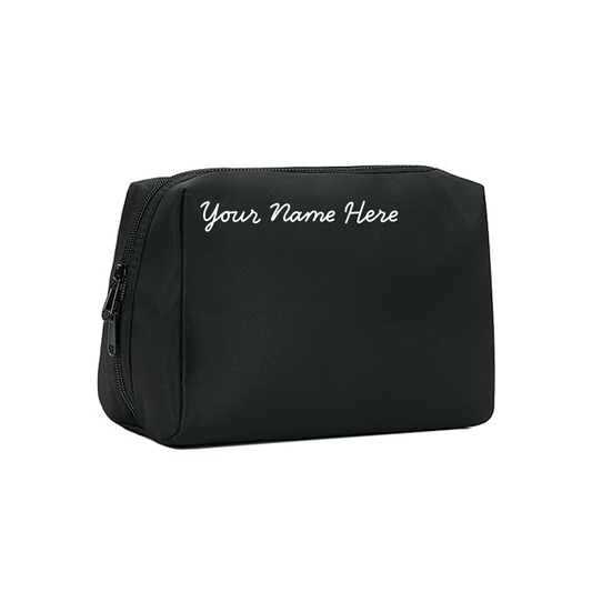 Embroidered Makeup Bag