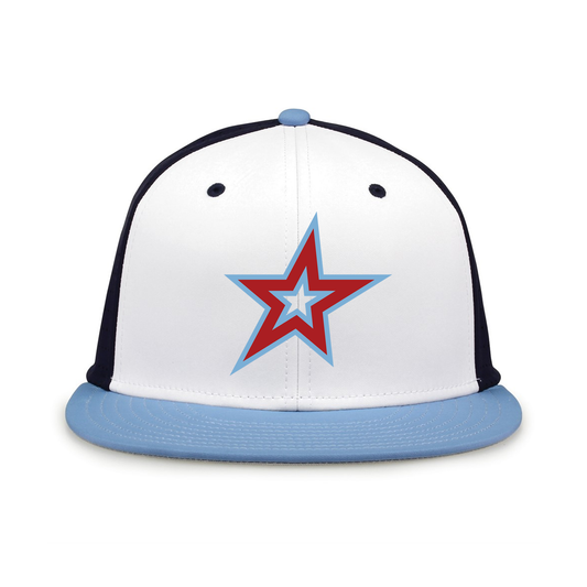 Blue Tricolor Game Hat