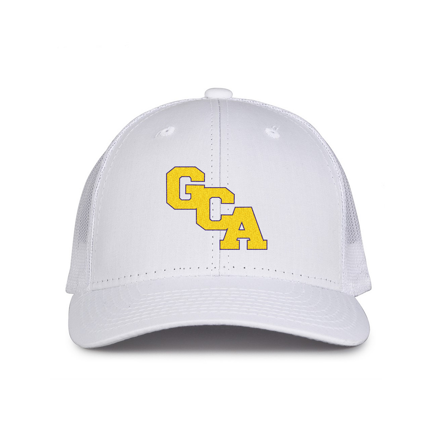 GCA White Trucker Hat