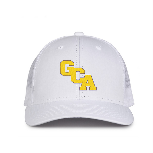 GCA White Trucker Hat